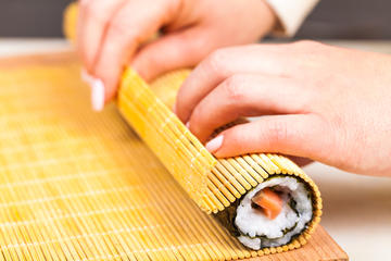 Sushi Making Experience with Sushi and Beef Hot-Pot Lunch