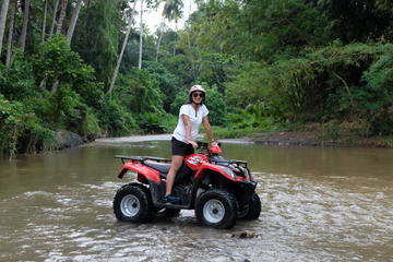 Private Tour: Full-Day Quad Bike Tour with White Water Rafting from Bali