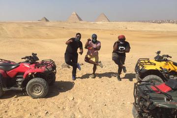 Book online Desert safari at Giza Pyramids with Quad Bike during sunrise