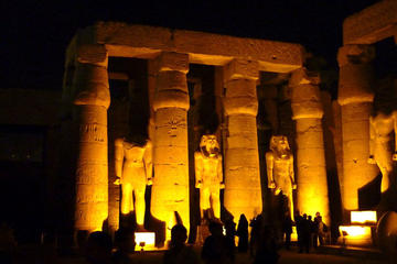 Felucca Ride during sunet and Sound and Light Show at Karnk Temple in Luxor