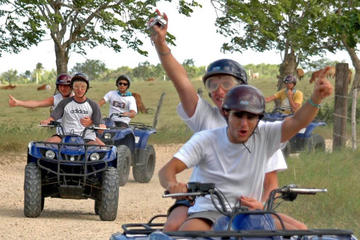 Punta Cana 4x4 ATV Tour to Macao Beach with Cave Swim