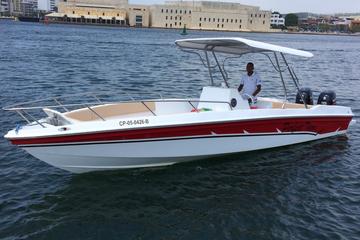Private Island Hopping Tour to Rosario Islands on a 28ft Speedboat