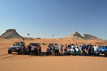 Half Day Jeep 4x4 Self Drive Desert Safari where you Share the Driving