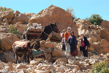 A Walking Day in the High Atlas Among Nomads