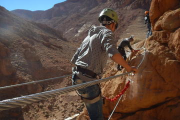 Todgha Gorge Via Ferrata in Morocco from Tizgui