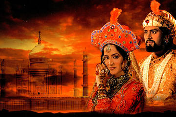 Evening Tour Agra's Mohabbat the Taj Show with Shopping and Dinner