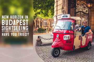 Budapest Tuk Tuk Private Tour with Goulash Soup Downtown