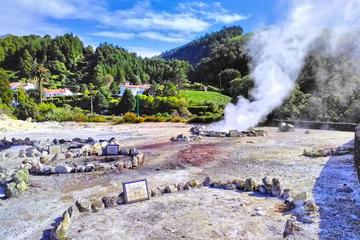 São Miguel, Azores - furnas volcano lake and hot springs