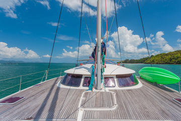 Phuket Private 47ft Catamaran Charter - Cruise nearby islands in sty