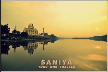 Boat Ride Behind the Taj Mahal with sunrise or sunset view by Tuk Tuk Ride