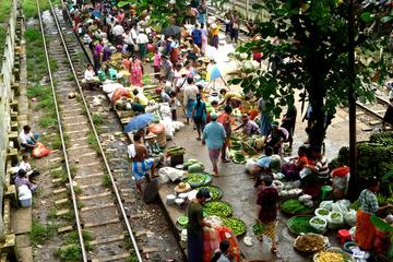 Half-Day Traditional Market Tour by Yangon Circular Train