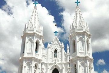 Tour of Basilica of Our Lady of Good Health in Velankanni from Thanjavur