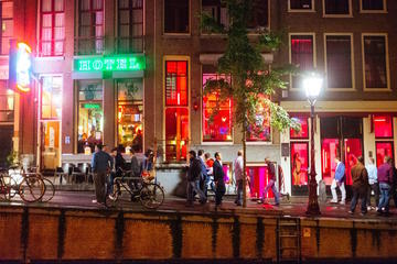 Offbeat Amsterdam Red Light District Nighttime Walking Tour with a Local Guide