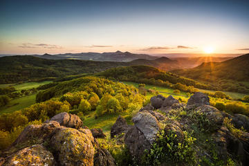 Full-Day Countryside Off-Road Vehicle Tour from Prague: Volcanoes, Rana Mountain and Goat Farm Visit