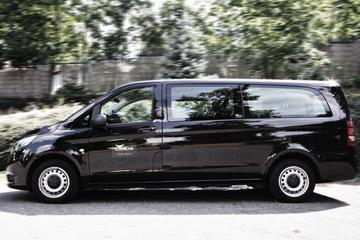 From Passau to Prague private transfer by minivan Mercedes Vito