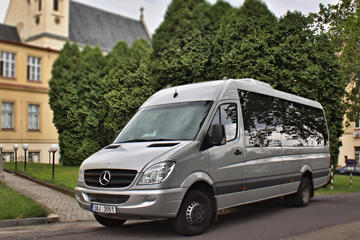 With minibus Mercedes Sprinter from Prague to Vienna