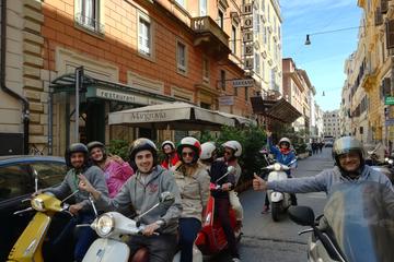 Ancient Roman Castles on a Vespa