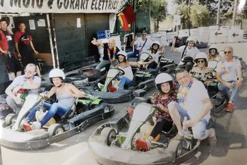 Rome Vespa Tour with Karting Race and Tasting