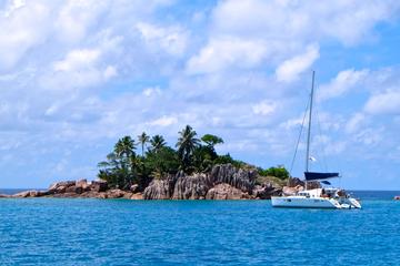 Relaxing cruise on a catamaran in among Seychelles islands - private cabin