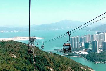 Hong Kong Layover Tour to Lantau Giant Buddha with Cable Car and Boat Ride