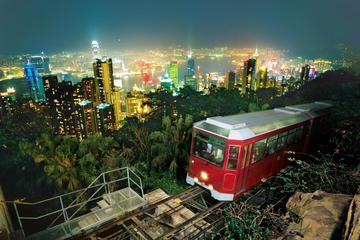 Hong Kong Night Tour: Peak Tram Rides plus Madame Tussauds