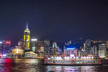 Victoria Harbour Dinner Cruise plus 2-way Ferry Transfers from Macau