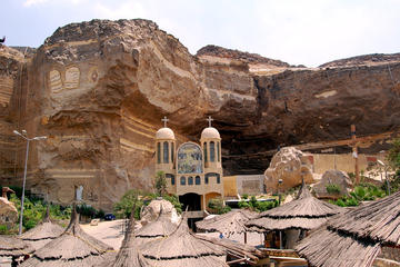 Private day tour to Giza pyramids and Cave Church with camel ride