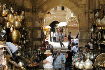 Private day tour to Sakkara Memphis and Khan el Khalili Bazaar