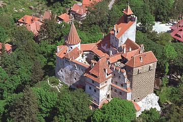 Scenic flight over Bran Castle