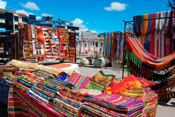 Otavalo Marketplace, Cayambe Volcano, Cuicocha Lake from Quito