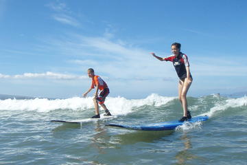 Group Surf Lesson: Two Hours of Beginners Instruction