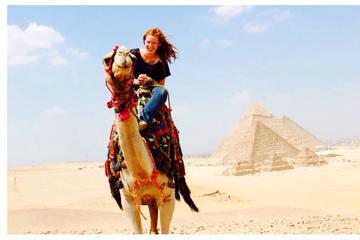 Giza Pyramids and Sphinx with an Egyptian Lunch