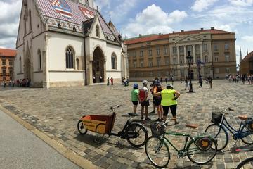 3-Hour Private Zagreb Biking Tour with Local Artisan Shopping