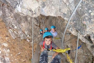 2Hour Kid Session of Via Ferrata-Tyrotrekking in Corsica