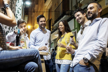 Zaragoza Wine tasting and tapas in the ancient city