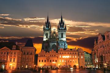Evening View Walk in Prague