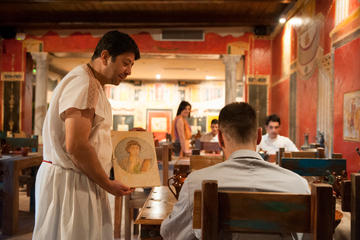 Ancient Roman Food and Wine Tasting in Pompeii Including Banquet Meal