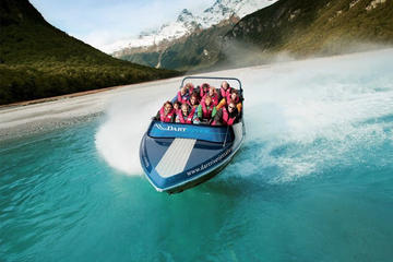 Milford Sound Fly Cruise Fly and Dart River Jet Boat Experience