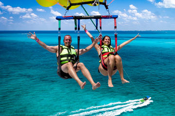 Parasail Adventure from Playa del Carmen or Puerto Morelos Including Transport