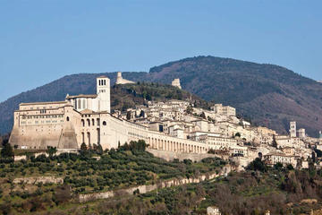 Assisi Cortona and Wine Tasting Fullday from Rome