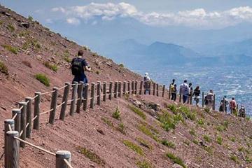 Private Tour: Pompeii Ruins and Mt Vesuvius Day Trip with Lunch and Wine Tasting