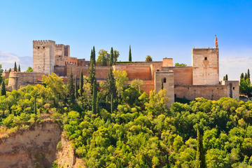 Granada Walking Tour with Alhambra Gardens from Costa del Sol