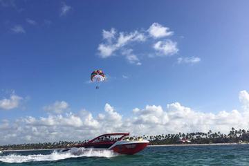 Parasailing Experience on Punta Cana Yacht