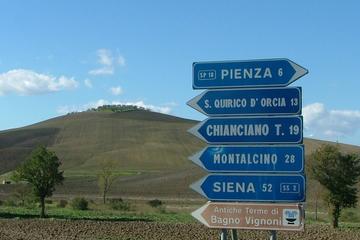 Montepulciano, Montalcino, Pienza from Florence
