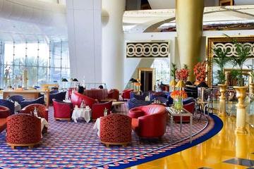 Arabesque Afternoon Tea at Sahn Eddar Lobby Lounge in Burj Al Arab with Private Transfers