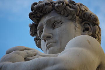 Private Tour: Walking Tour plus The Uffizi or Accademia Gallery Guided Tour