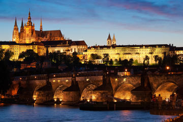 Prague Night Tour and River Vltava Dinner Cruise