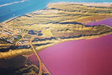 70-minute Pink Lake and Port Gregory Scenic Flight From Geraldton