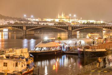 Prague by Night Cruise with Dinner & Free Airport Transfer
