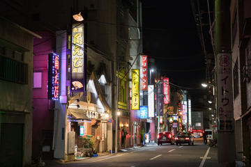 Night walk around Asakusa's deep and hidden spots